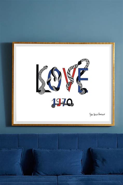 ysl love poster buy|ysl love posters.